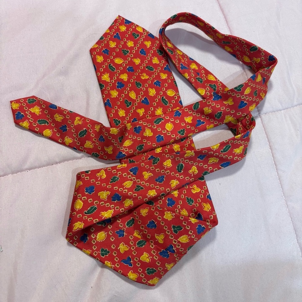 silk tie from the Yves Saint Laurent
